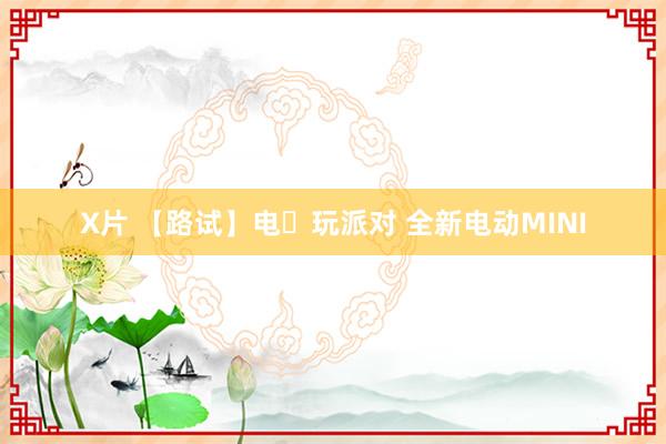 X片 【路试】电・玩派对 全新电动MINI