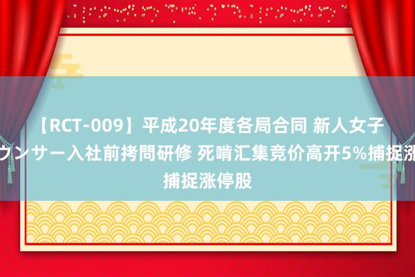 【RCT-009】平成20年度各局合同 新人女子アナウンサー入社前拷問研修 死啃汇集竞价高开5%捕捉涨停股