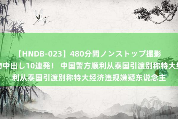 【HNDB-023】480分間ノンストップ撮影 ノーカット編集で本物中出し10連発！ 中国警方顺利从泰国引渡别称特大经济违规嫌疑东说念主